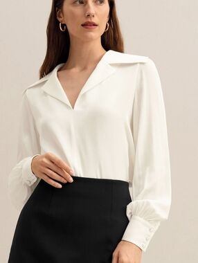 Lilysilk Cervina Blouse Size S NWOT